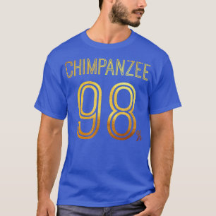 98 Chimpanzee Big Monkey Evolution Science Albern T-Shirt