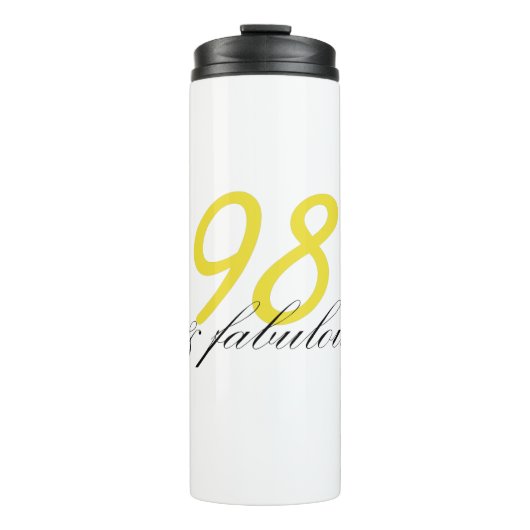 98 & Fabulous Thermosbecher (Vorderseite)