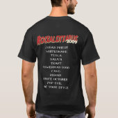 98 Felsen Rockalottapus offizielles T-Shirt (Rückseite)