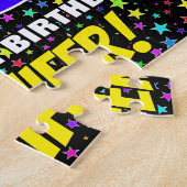 98. Geburtstag — Spaß, farbenfrohe Sternenweltenmu Puzzle (Seite)