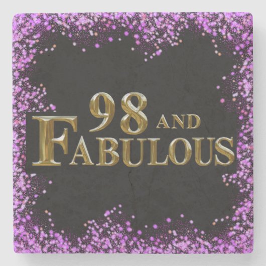 98. Geburtstag Steinuntersetzer (Vorderseite)