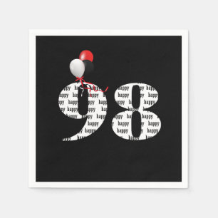 98. Geburtstagsballons Serviette