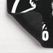 98 Prozent-Schimpanse Mousepad (Ecke)