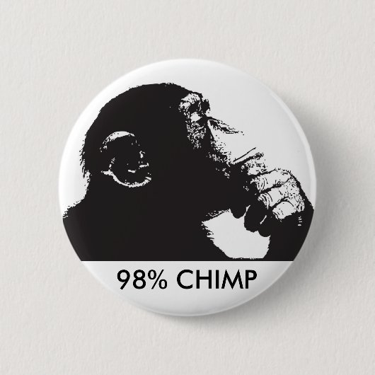 98% SCHIMPANSE BUTTON (Vorderseite)
