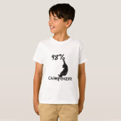 98 % Schimpanse T-Shirt (Vorne ganz)
