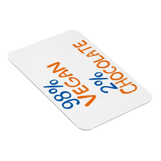 98 % Vegan Magnet (Rechte Seite)