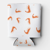 9954Shrimp-Muster Dosenkühler (Vorderseite)