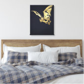 999.9: Fledermäuse Leinwanddruck (Insitu (Schlafzimmer))