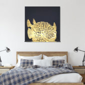 999.9: Puffer fish Leinwanddruck (Insitu (Schlafzimmer))
