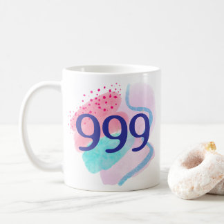999 Angel Number Spiritual Rebirth Manifestation Kaffeetasse