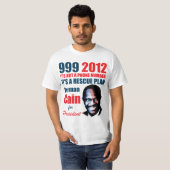 999 Herman Kain 2012 T-Shirt (Vorne ganz)