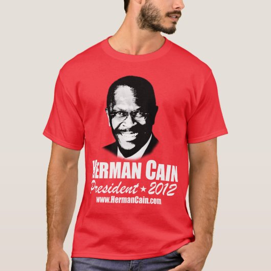 999 Herman Kain 2012 T-Shirt (Vorderseite)