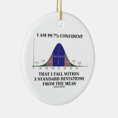 99,7% Zuversicht innerhalb von 3 Standardabweichun Keramik Ornament (Rechts)