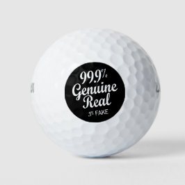 99,9 % Real,1 % Fake Golfball