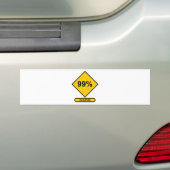 99 % besetzt autoaufkleber (Auf Auto)