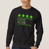 99 Bugs T-Shirt Debugging Patch ein Fehler verursa Sweatshirt (Vorderseite)