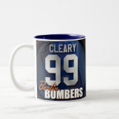 #99 Dan Cleary Berlin Bomber-Tasse Zweifarbige Tasse (Links)