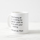 99% der Erwachsenen-Muttertagskaffee Kaffeetasse (Vorderseite Links)