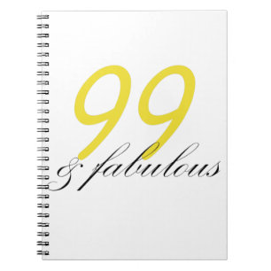 99 & Fabulous Notizblock