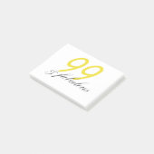 99 & Fabulous Post-it Klebezettel (angewinkelt)