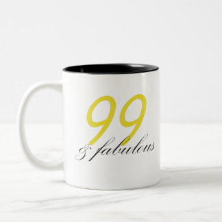 99 & Fabulous Zweifarbige Tasse