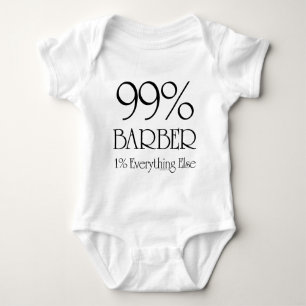 99% Friseur Baby Strampler