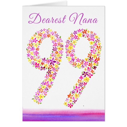 99. Geburtstag (Vorne)