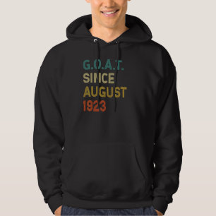 99. Geburtstag 99 Jahre alte Ziege seit August 192 Hoodie