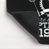 99. Geburtstag im September 1925 Bestes Badminton Mousepad (Ecke)