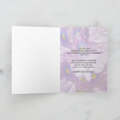 99. Geburtstag, Lavender Lilies Karte (Innenseite)