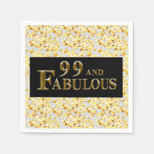 99. Geburtstag  Serviette