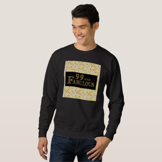 99. Geburtstag Sweatshirt (Vorne ganz)