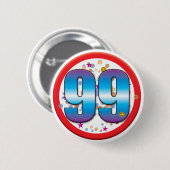 99. Geburtstag v2 Button (Vorne & Hinten)