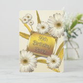 99. Geburtstagsparty Einladung mit den Molkereien (Stehend Vorderseite)