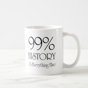 99% Geschichte Kaffeetasse