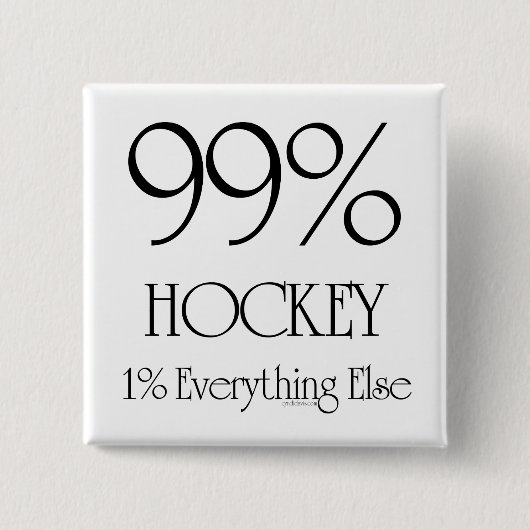 99% Hockey Button (Vorderseite)