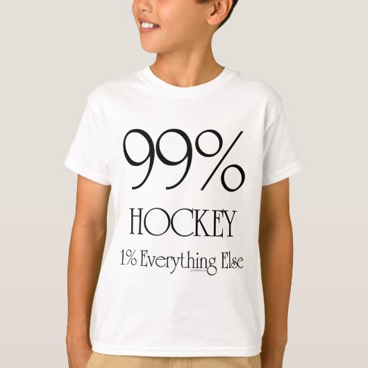 99% Hockey T-Shirt (Vorderseite)