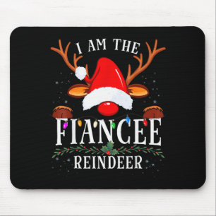 99 Ich bin die Verlobte Rentiere Weihnachten Famil Mousepad