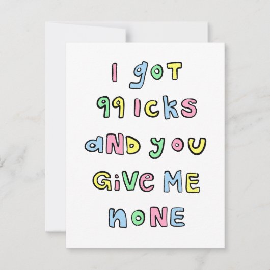 99 Icks (Vorderseite)