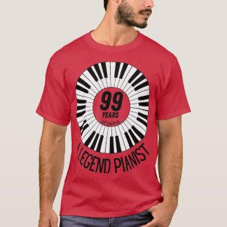 99 Jahre als phantastischer Pianist 1 T-Shirt