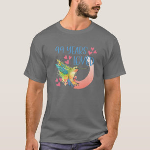 99 Jahre alt Geburtstagsjahre lieben Frauen, die s T-Shirt