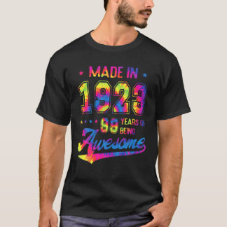 99 Jahre altes Geschenk Geboren 1923 Gefärbte Kraw T-Shirt