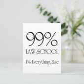 99 % Jura School Postkarte (Stehend Vorderseite)