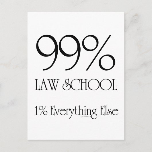 99 % Jura School Postkarte (Vorderseite)
