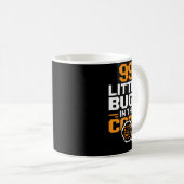 99 kleine Bugs im Code lustiger Programmierer Spru Kaffeetasse (VorderseiteRechts)