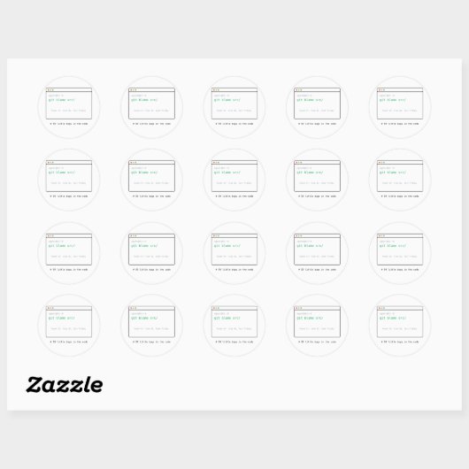 99 kleine Fehler im Code - Dev Sticker Geschenk (Blatt)