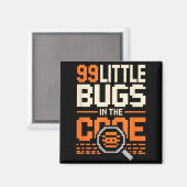 99 kleine Fehler im Code lustiger Programmierer Sp Magnet (Vorderseite/Rückseite)