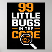 99 kleine Fehler im Code lustiger Programmierer Sp Poster (Vorne)