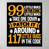 99 kleine Fehler im Code-Pfad es 117 Bugs-Programm Poster (Vorne)