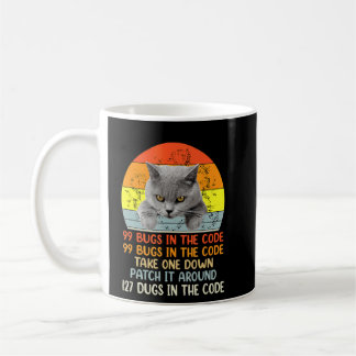 99 kleine Fehler in der Code-Katze Kaffeetasse